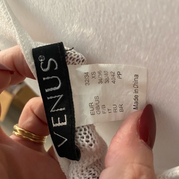 Venus American Flag Tank, Sheer Shirt USA Size XS Small - Picture 5 of 6